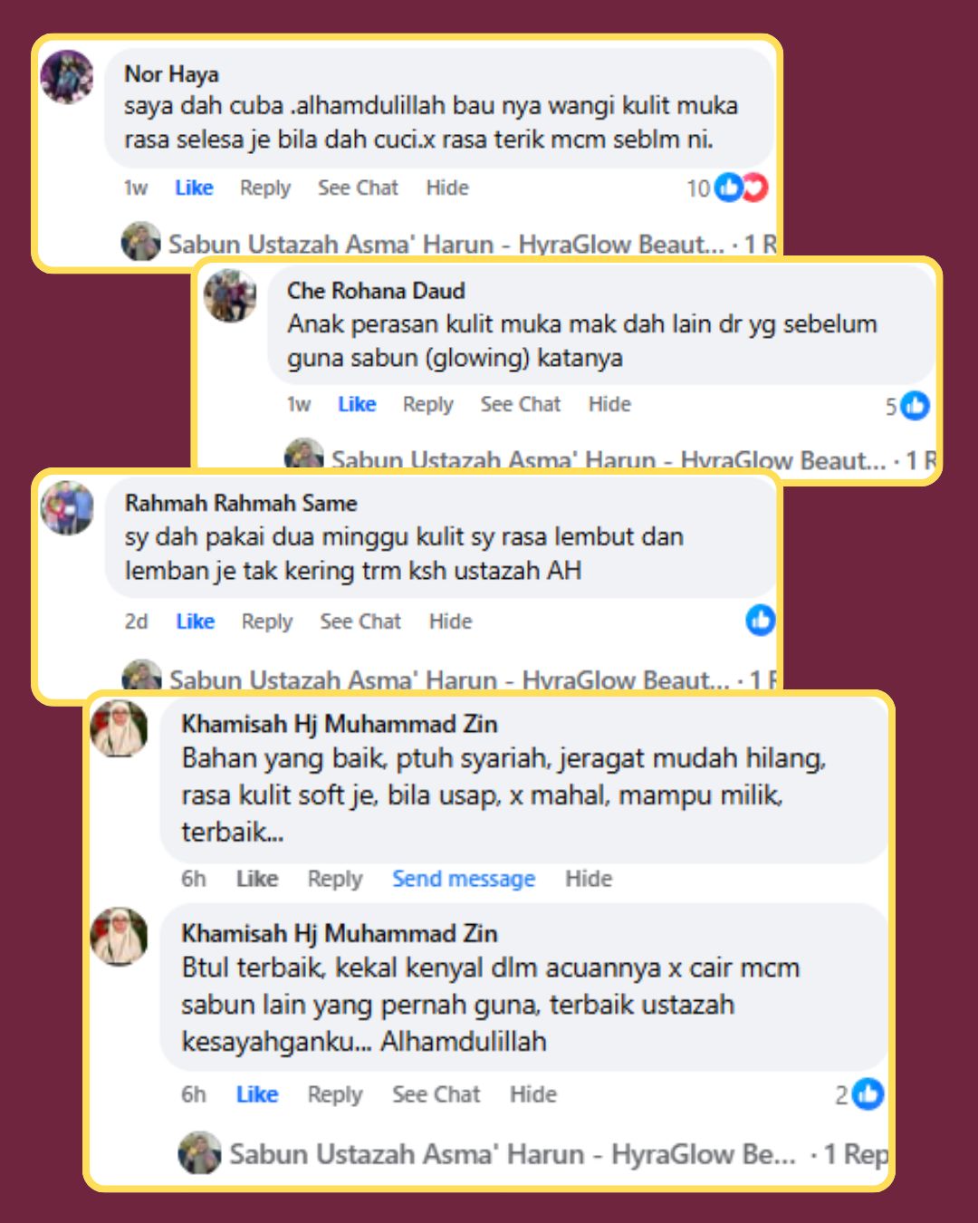Testimoni Pelanggan