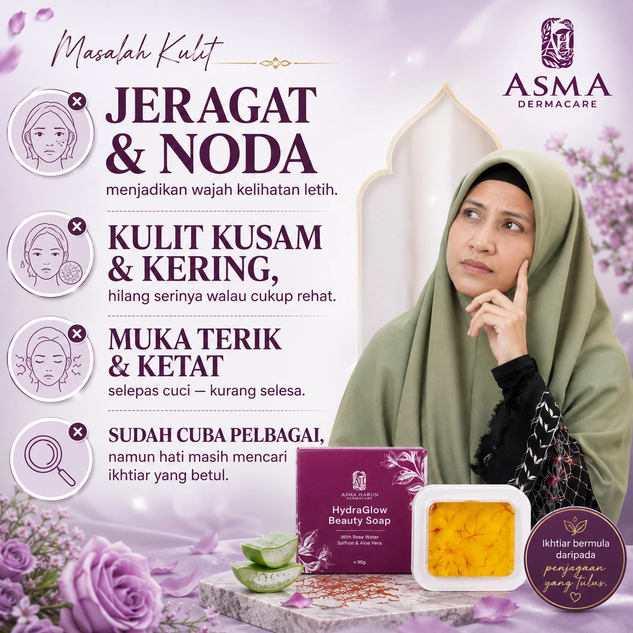 Masalah Kulit Kusam dan Jeragat